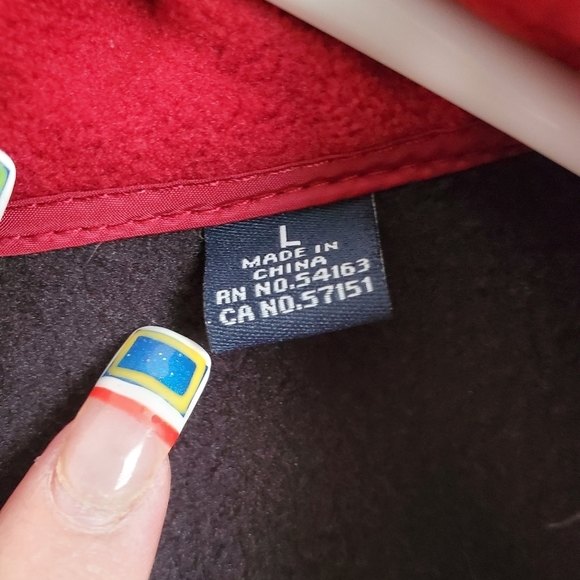 Tommy Hilfiger Men's Size Large Fleece Jacket - Picture 5 of 5